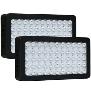 מכירה לוהטת Led אקווריום אור 165w LED שונית אלמוגים אקווריום אורות 55x3w צבעוני Rgb ניתן לעמעום צבע שינוי 165W אקווריום