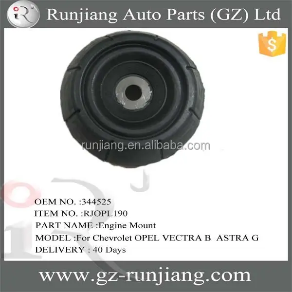 Montaje de puntal de goma Oem no 344525, piezas de automóviles para Opel VECTRA B ASTRA G