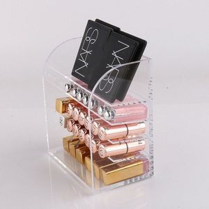 Présentoir de magasin d'autocollant cosmétique de lèvre de plexiglas clair - Product Image 3