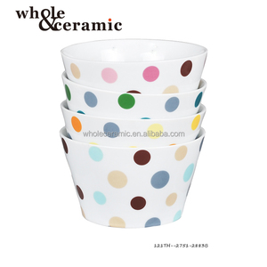 Ensemble de bols en céramique personnalisés coréens, forme de cône, pour mélanger les pâtes, les céréales, les nouilles, le riz, avec logo, cadeau, bol en émail - Product Image 1