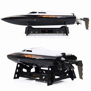 <span class=keywords><strong>Bateau</strong></span> de course RC à grande vitesse pour adultes-<span class=keywords><strong>Bateau</strong></span> télécommandé électronique pour enfants (noir) - Product Image 3