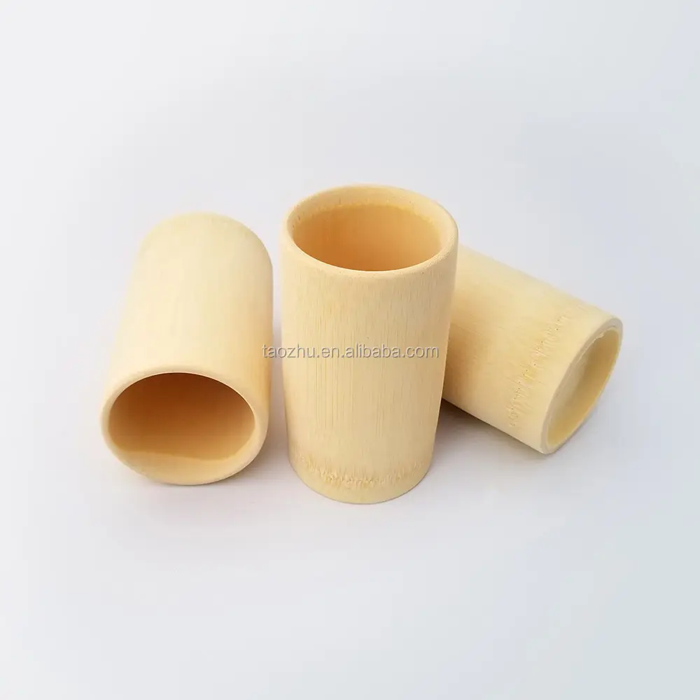 Organic Bamboo Mug Cup 100% Biodegradable Caneca de bambu organico