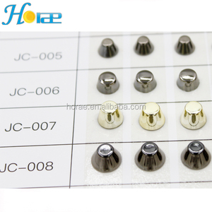 Hotselling moda botón plástico decorativo espárragos plástico remaches studs para zapatos, bolsos - Product Image 6