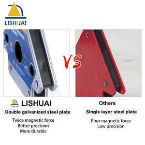제조 & 죄기를 위한 55Lbs 110Lbs 165Lbs 자석 용접 홀더 금속 일을 위한 두 배 강한 화살 용접 자석 - Product Image 4