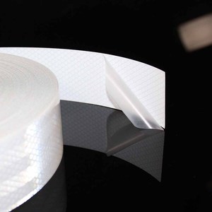 5cm x 45.7m vật liệu phản chiếu màu vàng đỏ trắng PVC ECE 104 r 00 001 Micro lăng kính 3m Băng phản chiếu cho các loại xe tải an toàn - Product Image 6