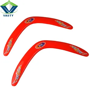 Plastic Materiaal goedkope V vorm plastic boomerang promotionele