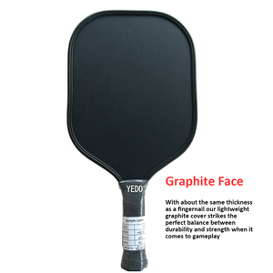 Paleta Pickleball de <span class=keywords><strong>precio</strong></span> competitivo para interiores y exteriores, hecha de fibra de carbono, opciones OEM disponibles - Product Image 4
