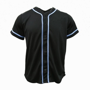 2015/2016 wholesaleファッションボタンダウンsublimation custom uniform baseball jersey - Product Image 4
