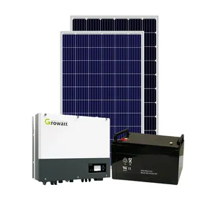 Greensun 5kw 6kw 7kw на сетке вне сеточной солнечной энергии комплект 5 кВт 6 кВт 7 кВт Гибридный солнечный инвертор системы