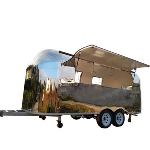 Custom food truck barra de helado <span class=keywords><strong>airstream</strong></span> <span class=keywords><strong>caravana</strong></span> de alimentos con cocina - Product Image 1