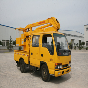 High Altitude Nền Tảng Công Việc 4X2 Chassis 10M Xe Tải Trên Không Cần Cẩu Với Giỏ Làm Việc - Product Image 6