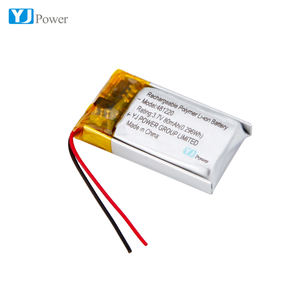 Mini Venta caliente <span class=keywords><strong>3</strong></span>,7 V 481220 recargable Li-ion para dispositivo Led - Product Image 1