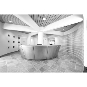 Barra de escritorio personalizada de gama alta, escritorios de recepción modernos, color blanco - Product Image 2