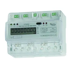 DTS8888-medidor remoto de carril DIN trifásico, MODBUS rs485, energía eléctrica, medidor de energía inalámbrico, wifi