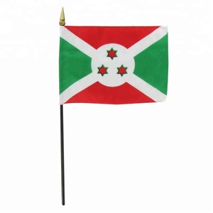 Banderas ondeantes personalizadas de 100% poliéster <span class=keywords><strong>Burundi</strong></span> impresas digitalmente para seguro automotriz uso educativo agrícola - Product Image 4