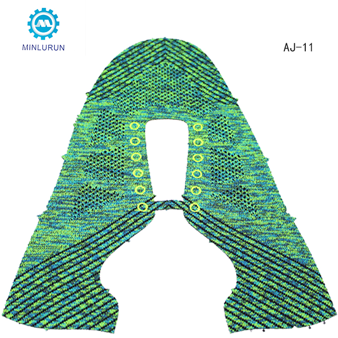 Высокое качество кроссовки ткань полиэстер нейлон Вязание обуви верхней части вамп материалы для бега обуви