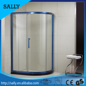 Facile propre unique coulissante salle de bains porte en verre portable sexe salle de douche - Product Image 1