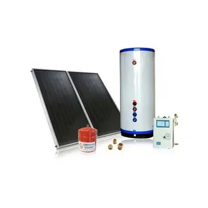 European style split pressurized heat pipe vacuum tube solar water heater for household heating