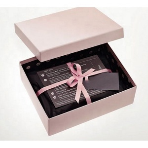 En gros écologique de luxe logo personnalisé imprimé papier carton blanc 2 pièces rigide <span class=keywords><strong>mis</strong></span> en place boîte bijoux boîte cadeau avec éponge - Product Image 3
