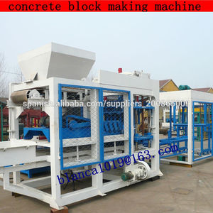 máquina de ladrillo de hormigón,máquina automática llena la fabricación de ladrillos de concreto qt10-15 - Product Image 1