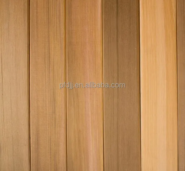 S4S Red Cedar, Full Clear Red Cedar, Canadian Western Red Cedar with Tongue and Groove for Sauna Use