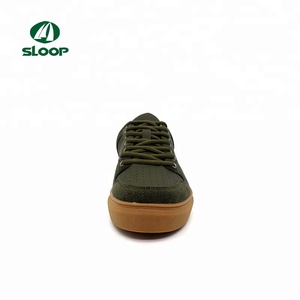 A buon mercato gli uomini casuali della pelle scamosciata scarpe di colore verde - Product Image 2