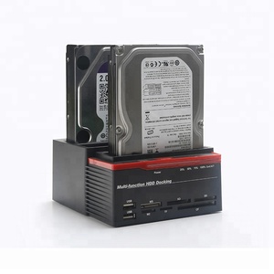 Customized Multi Function Hard Drive <strong>Docking</strong> <strong>Station</strong> with USB3.0 SATA <strong>HDD</strong> <strong>Docking</strong> <strong>Station</strong> Driver - Product Image 6