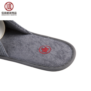 Spa de <span class=keywords><strong>la</strong></span> aerolínea, <span class=keywords><strong>venta</strong></span> al por mayor barato <span class=keywords><strong>Hotel</strong></span> desechable Terry zapatilla - Product Image 6