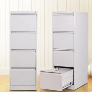 HANDINHAND D-A4 4 Drawer Vertical File Cabinet / Four chests cabinet linear shape handle