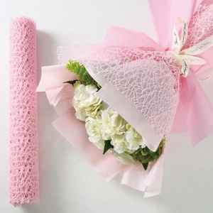 Korean DIY Bouquet Supplies Wedding Decoration Packaging Craft Material Florist Flower Wrapping Mesh