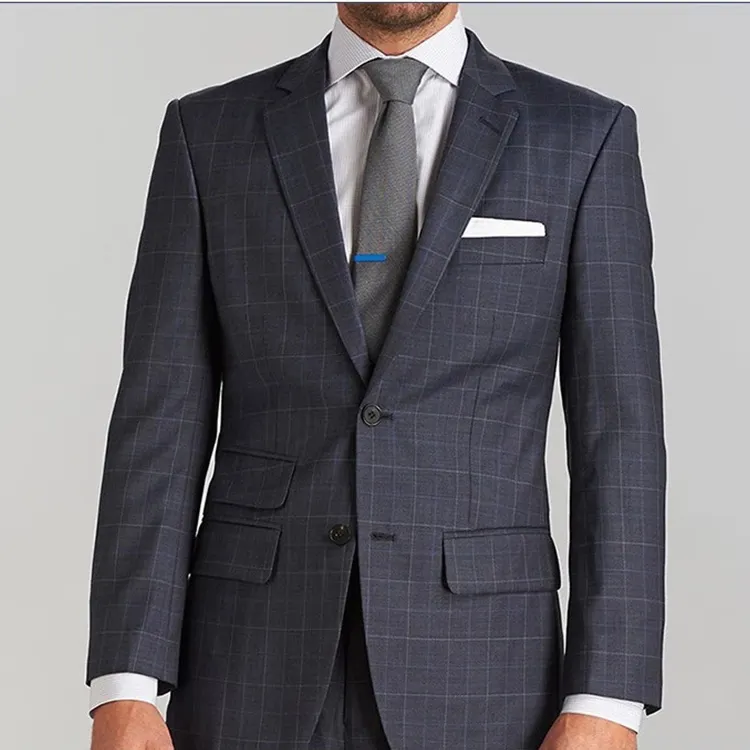 Fashionable Men Fashion Slim Fit Formal Light Blue Color Suit