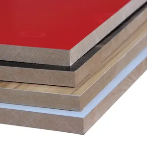 double face melamine mdf / hdf board