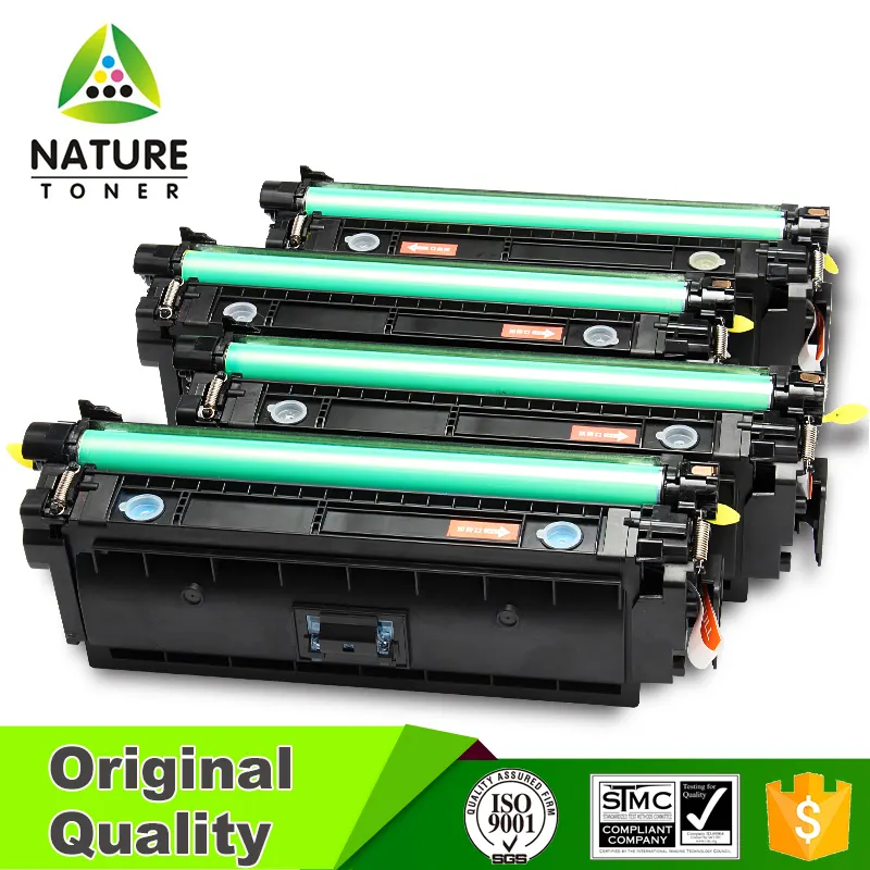 Uyumlu renkli Toner kartuşu 508A serisi CF360A CF361A CF362A CF363A HP renkli LaserJet Pro M552, M553, M577