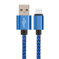 Grosir Harga Rendah 1 M/2 M/3 M Kabel Data USB Kabel Pengisian USB untuk Tipe C