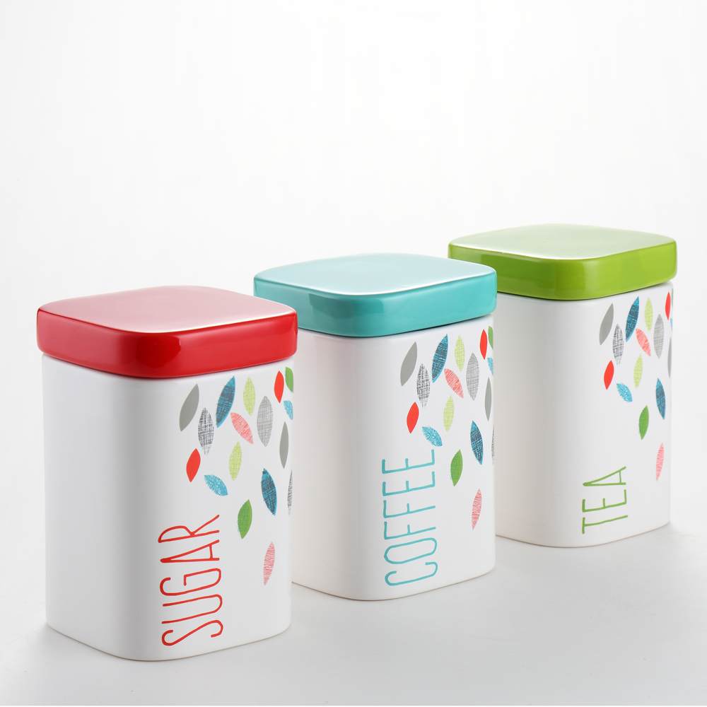 Tea Coffee Sugar Storage Elegant Canisters for Your Kitchen