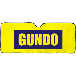 Özel Logo tek alüminyum kabarcık ön cam için araba güneş gölge - Product Image 3