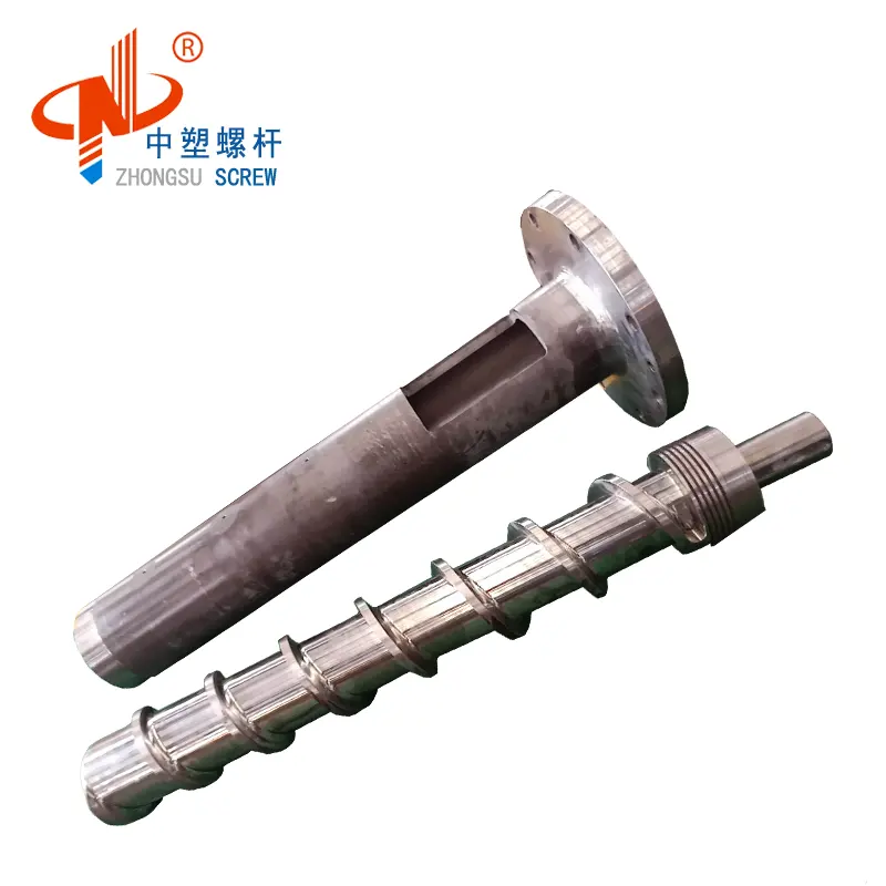 UPVC Pipe hard chrome extruder screw barrel and cylinder