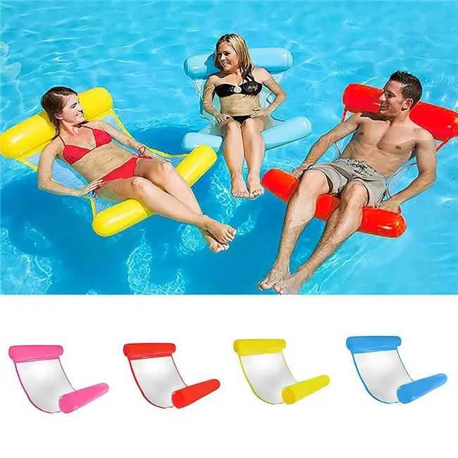 1 व्यक्ति बिक्री के लिए Inflatable स्विमिंग पूल अस्थायी हवाई गद्दे Lounger