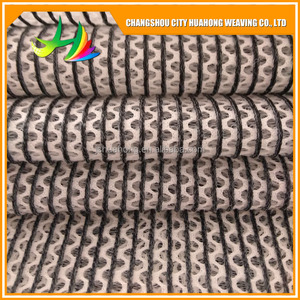 2018 top qualité belle français broderie maille dentelle tissu 3d fleur - Product Image 5