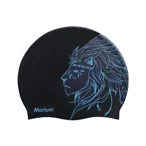 Bonnet de bain imprimé dessin animé cool, vente flash, bonnets de bain pour adultes, chapeaux de bain - Product Image 1