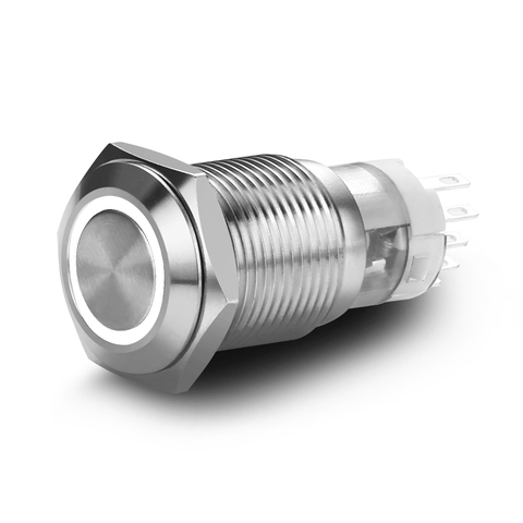 19mm 6 Pin Dpdt 12v 220v 250v Push Button on off Switch| Alibaba.com