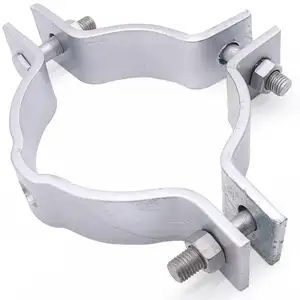 Cable tension pole clamp universal mounting bracket