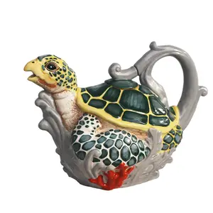 Tartarugas Tartaruga de Cerâmica Bule de cerâmica, Multicolor