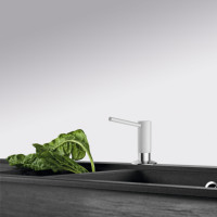 Distributeur de savon automatique de haute qualité, en laiton, pour évier de cuisine, distributeur de savon liquide