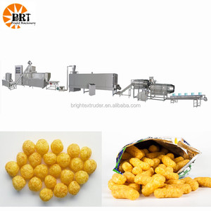 Types de extrudeuses alimentaires frisons de maïs faisant la machine feuilletée faisant la machine - Product Image 1