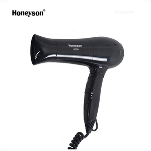 Honeyson Hotel Ionic Hair <strong>Dryer</strong> with Foldable Handle <strong>Electric</strong> AC Motor Concentrator Nozzle for Hotel Room Made of Plastic - Product Image 2