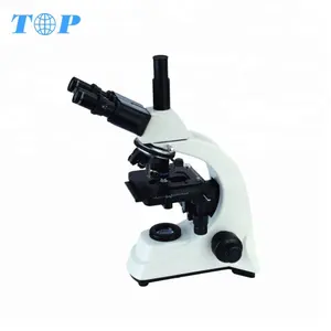 Alta calidad barata campo Bio Trinocular microscopio Cámara