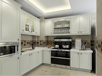 Meuble de cuisine modulaire en contreplaqué, habits de cuisine, guguguang city