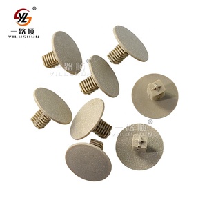 A39 500 pièces/sac Clips artisanaux en <span class=keywords><strong>plastique</strong></span>, rivets décoratifs <span class=keywords><strong>6MM</strong></span> - Product Image 1
