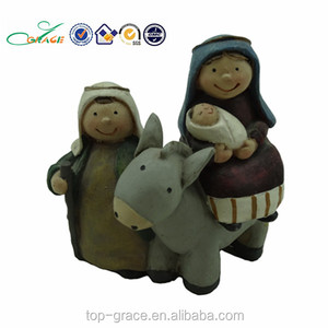 La paz de la familia linda artesanía polyresin figura - Product Image 1